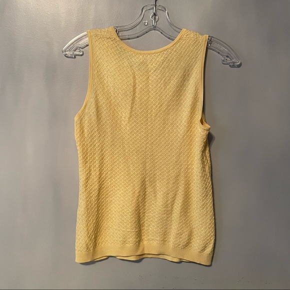 Nordstrom collection sweater vest silk cashmere - Picture 4 of 4